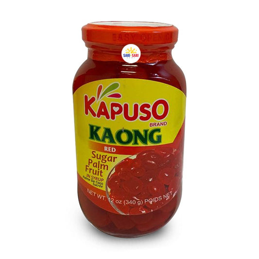 Kapuso Kaong Red Sugar Palm in Fruit Syrup 340g