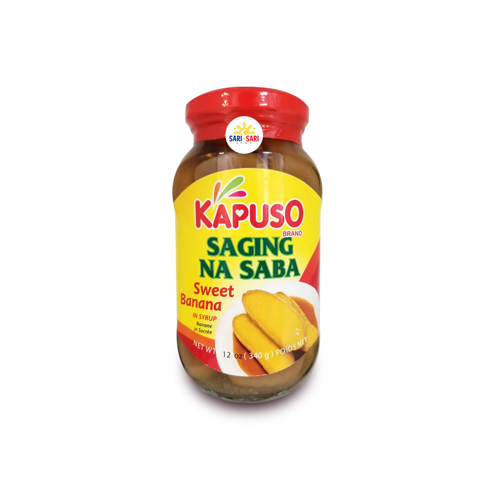 Kapuso Saging na Saba Sweet Banana in Syrup 340g