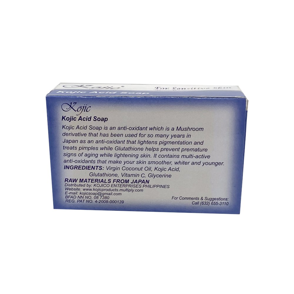 Kojic Acid Soap for Sensitive Skin Blue 135g