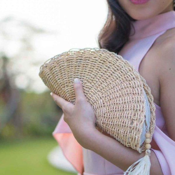 Misenka Renee Fan Clutch