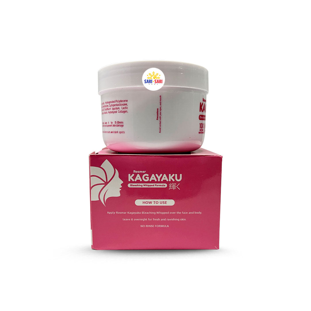 Rosmar Kagayaku Bleaching Cream Whipped No Rinse Formula 300g