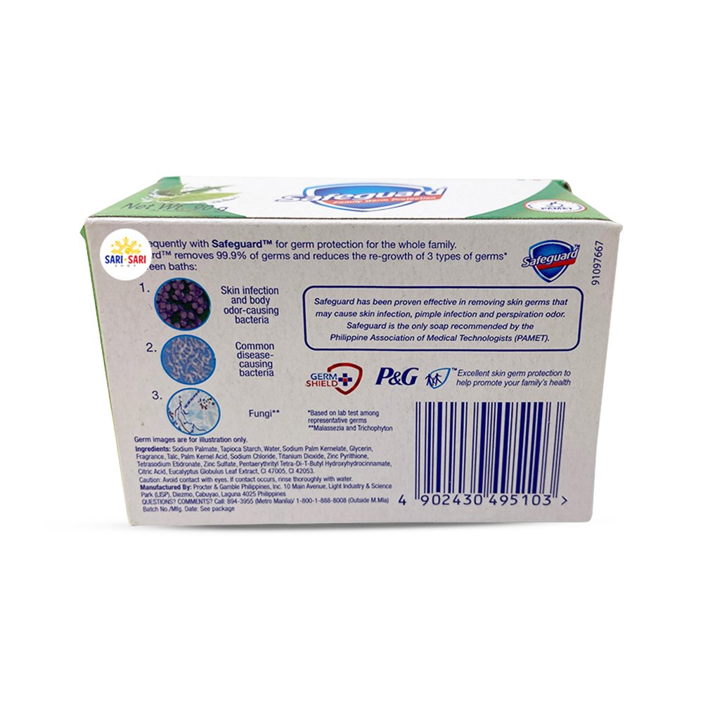 Safeguard Fresh Green Bath Soap 90g