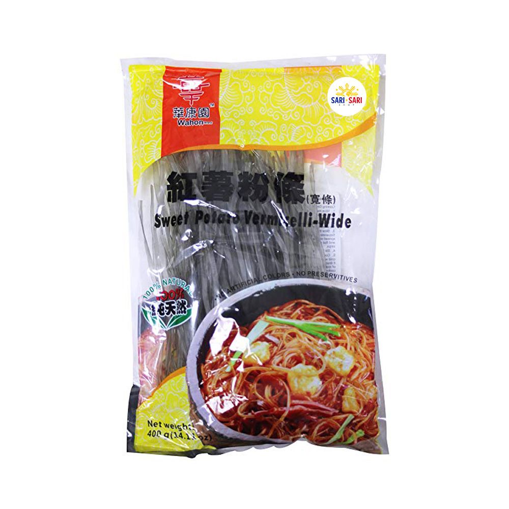 Wahon Brand Sweet Potato Vermicelli-Wide - ShopSariSari.com
