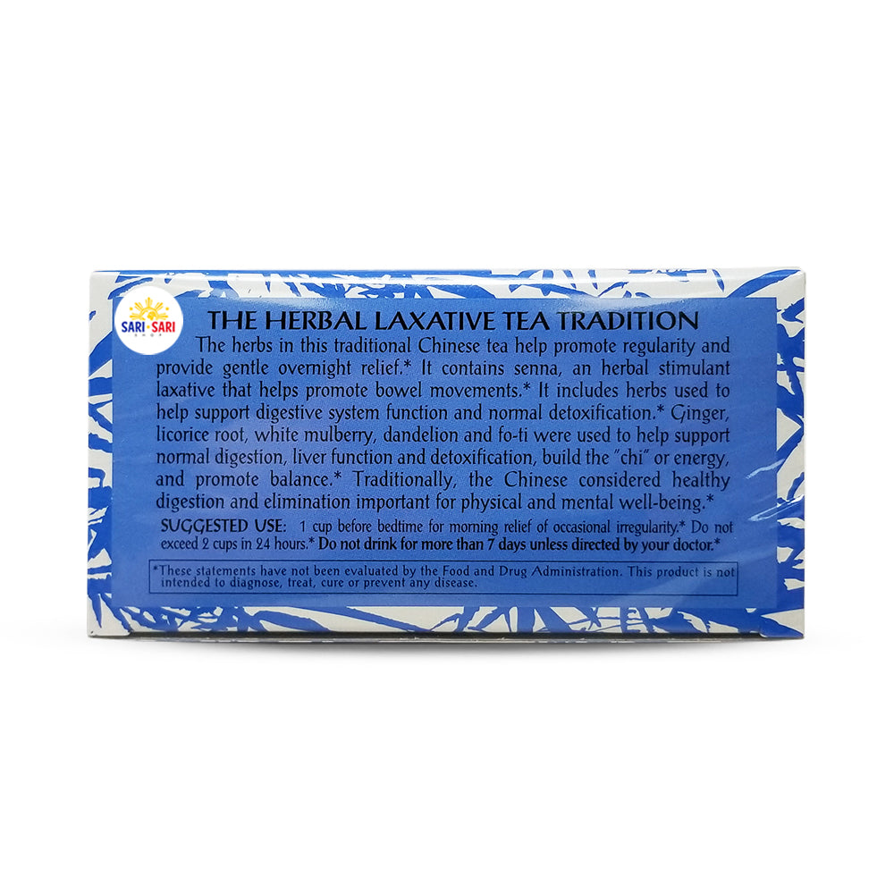 Triple Leaf HERBAL LAXATIVE Tea 20 Bags 40g
