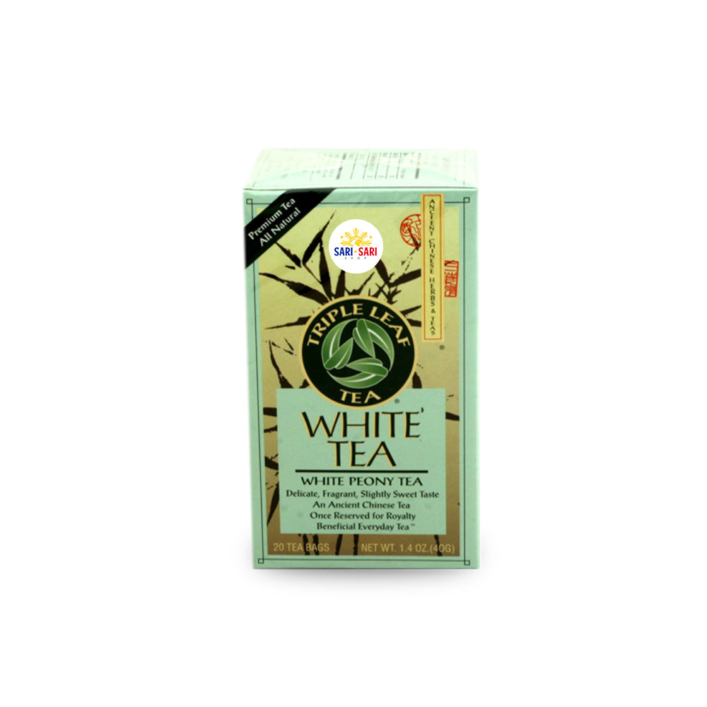 Triple Leaf WHITE Tea 20 Bags 40g