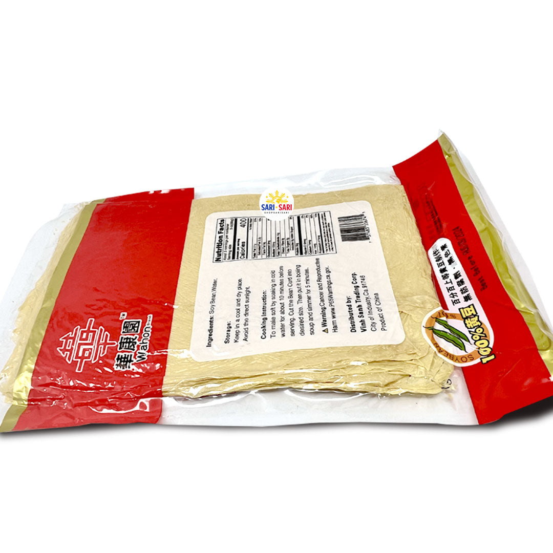 Wahon Brand Bean Curd Sheet, 283g