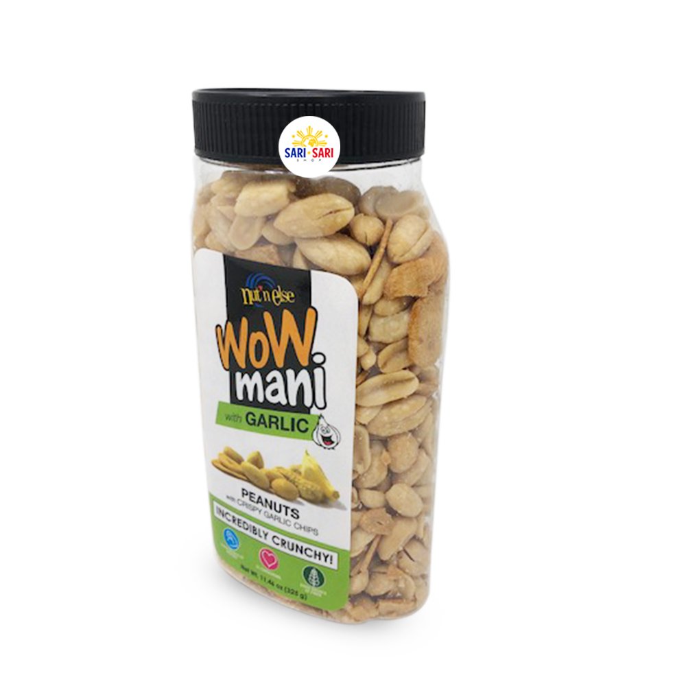 Wow Mani with Garlic Chips 325g