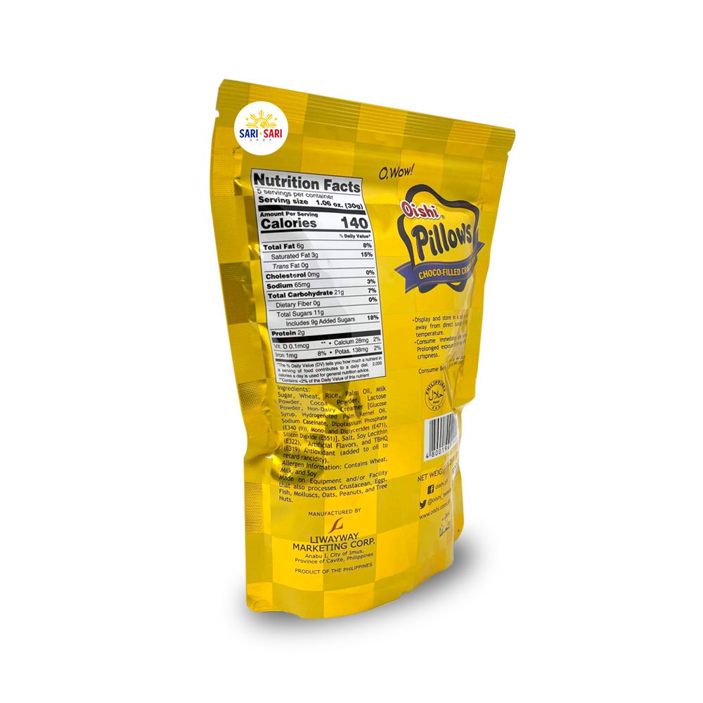 Oishi Pillows Party Size 150g