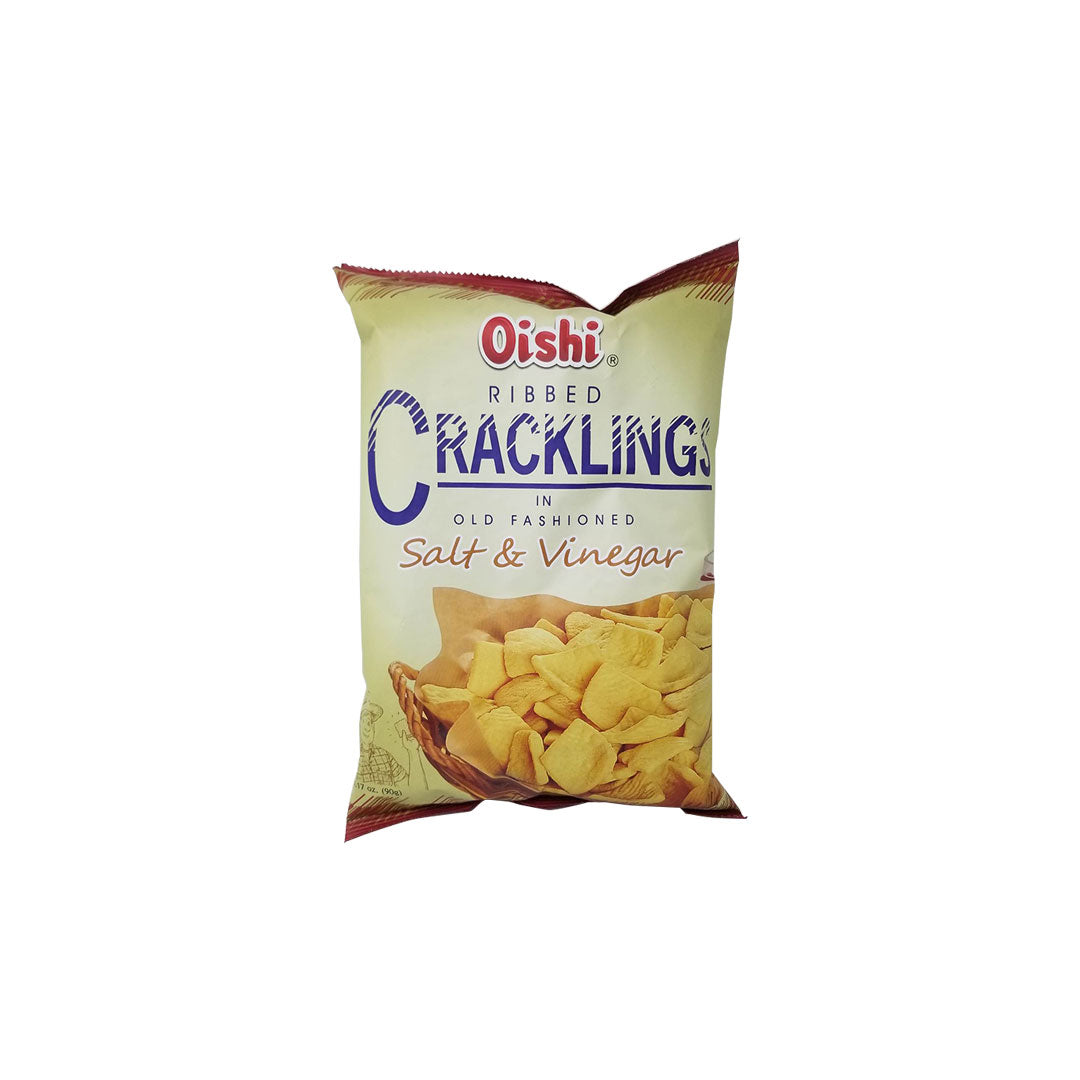Oishi Beer Match Salt & Vinegar Cracklings 90g