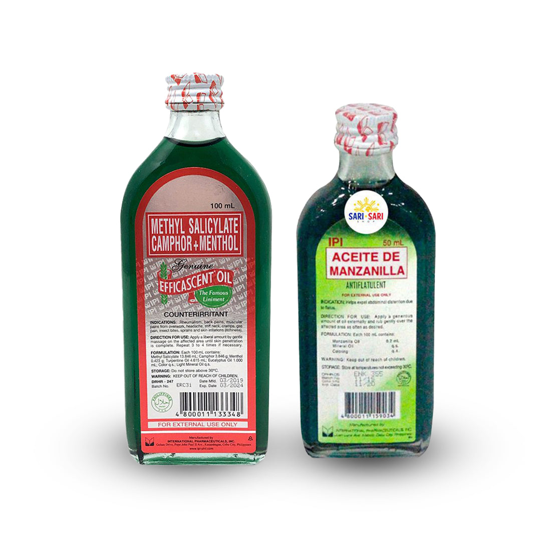 Aceite de Manzanilla 50ml – Bundle Pack - Shop Sari Sari