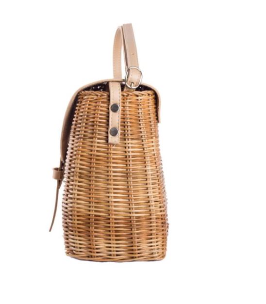 Sale 50% off Misenka Estella/Stella Natural Backpack/Wicker Bag