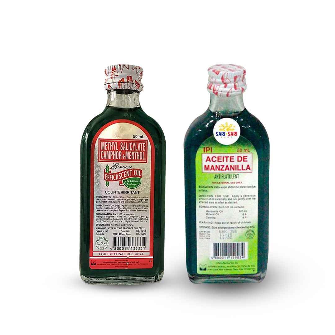 Aceite de Manzanilla 50ml – Bundle Pack - Shop Sari Sari