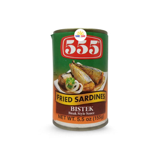 555 Fried Sardines Bistek Steak Style Sauce 115g