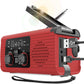 VybeSounds Hand-Crank Radio, Red