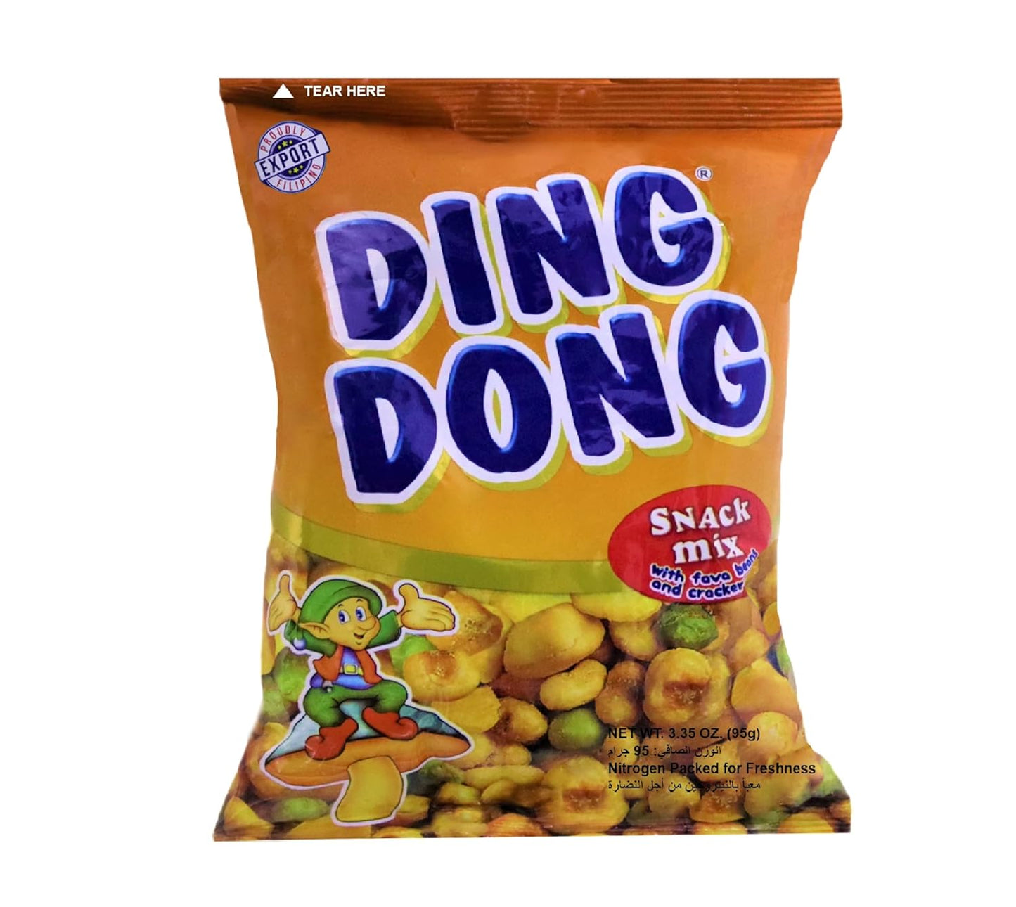 Ding Dong Snack Mix Nuts- Orange 100g