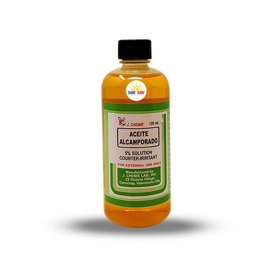 J. Chemie Brand Aceite Alcamporado Oil 120ml