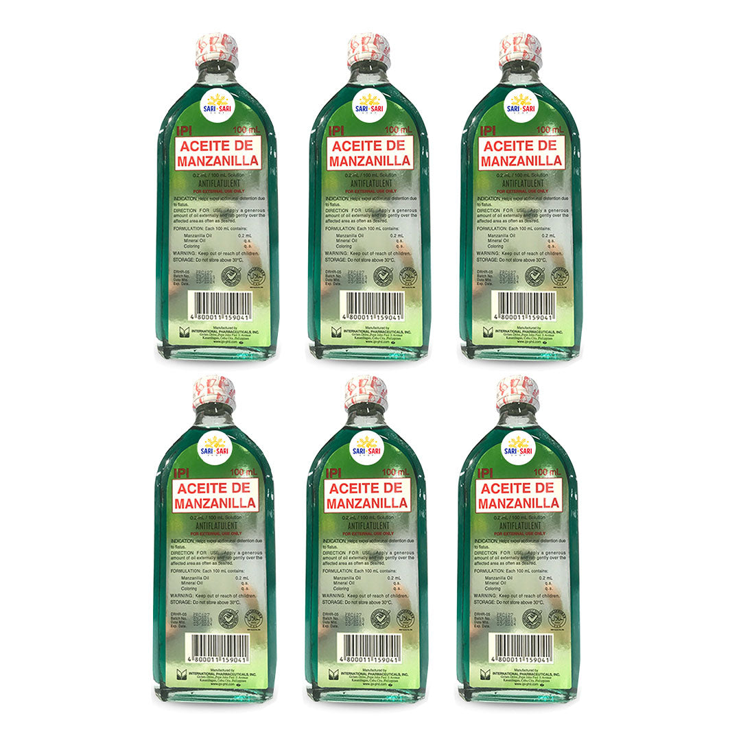 Aceite de Manzanilla Chamomile Oil – Soothing Relief for Babies & Adults, Pack of 6