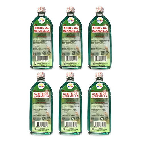 Aceite de Manzanilla 100ml, Pack of 6