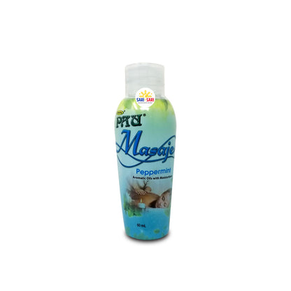 Pau Liniment Peppermint | Herbal Cooling Oil for Muscle & Joint Relief, 60ml