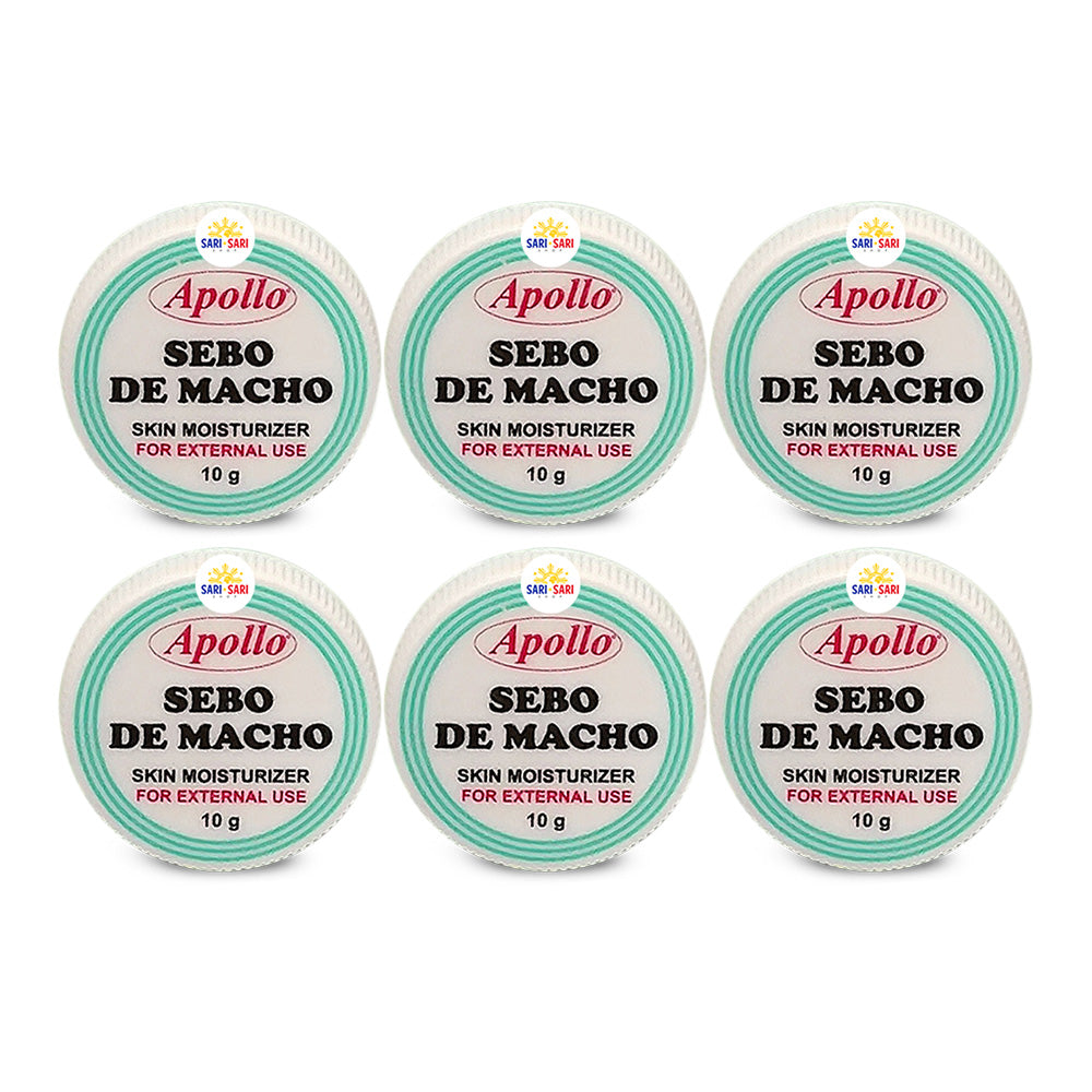 Apollo Sebo De Macho Scar Remover 10g, Pack of 6