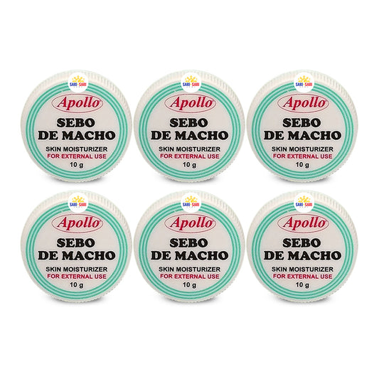 Apollo Sebo De Macho Scar Remover 10g, Pack of 6