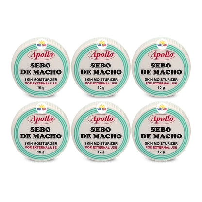 Apollo Sebo De Macho Scar Remover – Soothing Ointment for Minor Scars & Skin Marks, Pack of 6