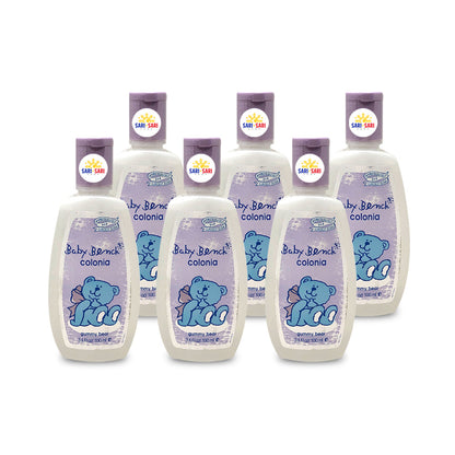 Baby Bench Cologne  – Gentle & Fresh Fragrance for Babies and Kids, 100ml, Pack of 6