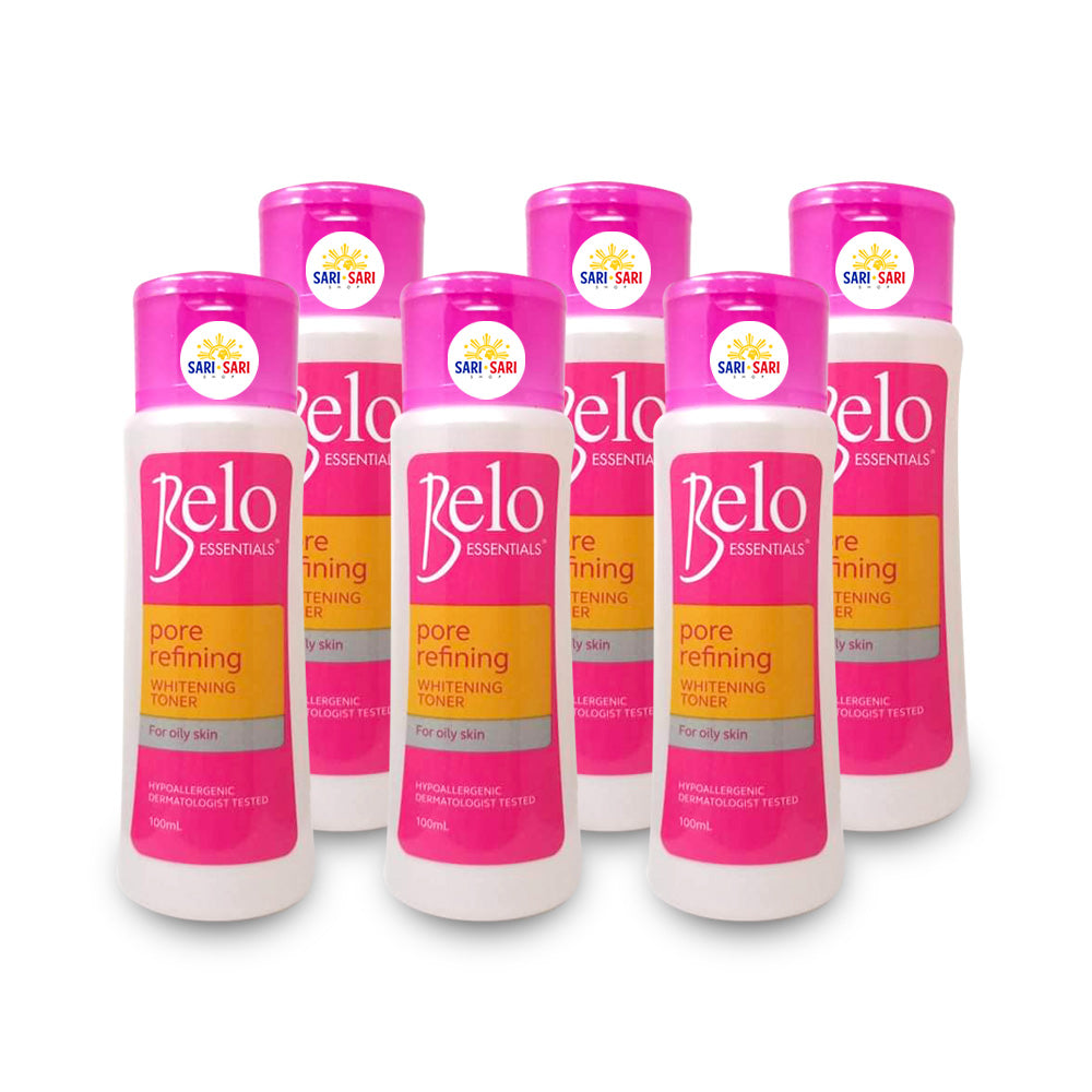 Belo Essentials Toner Pore Refining 100ml, Pack of 6