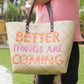 Misenka Quote Tote Bag - SALE 50% OFF