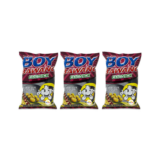 Boy Bawang BBQ Cornick 90g, Pack of 6