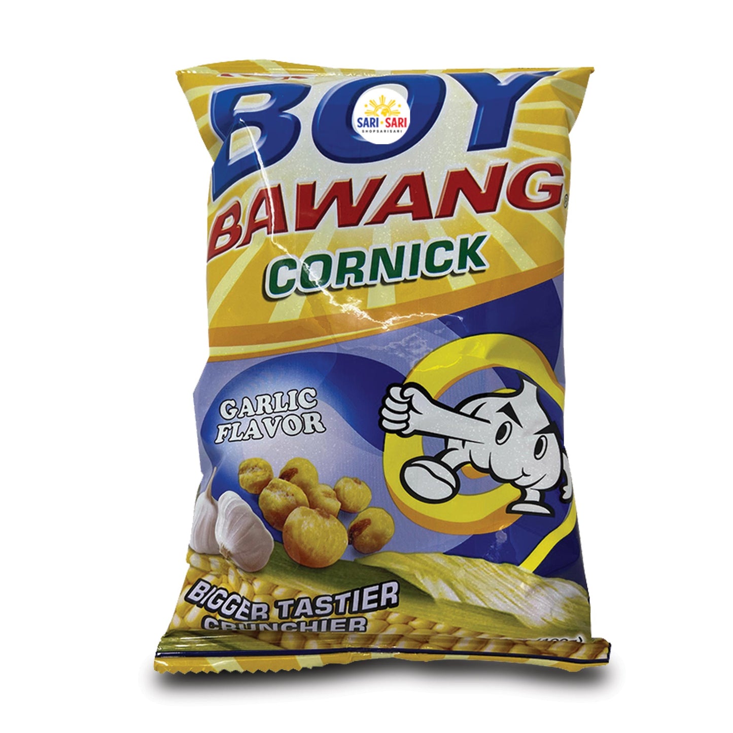 Boy Bawang Garlic Cornick 90g, Pack of 6