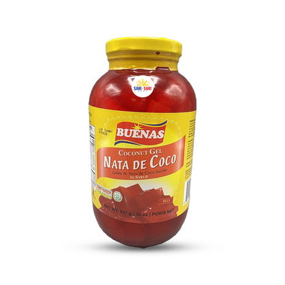 Buenas Nata de Coco Red – Sweet Jelly Dessert Treat - Shop Sari Sari