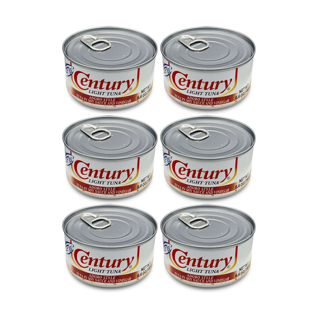 Century Tuna, Pack of 6 | Premium Chunk Tuna, 180g Can