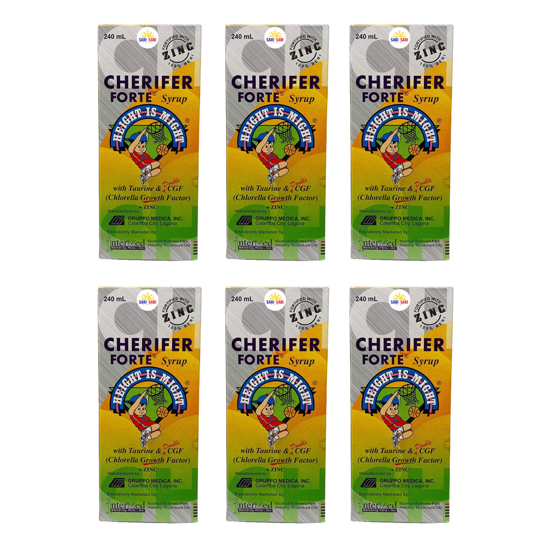 Cherifer Syrup Vitamins, 240ml, Pack of 6