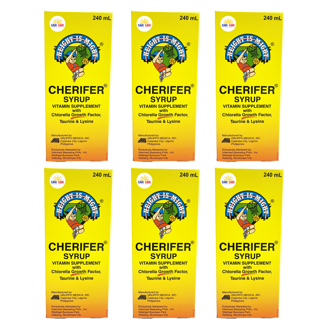 Cherifer Syrup Vitamins, 240ml, Pack of 6
