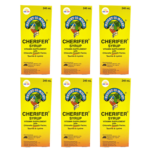 Cherifer Syrup Vitamins, 240ml, Pack of 6