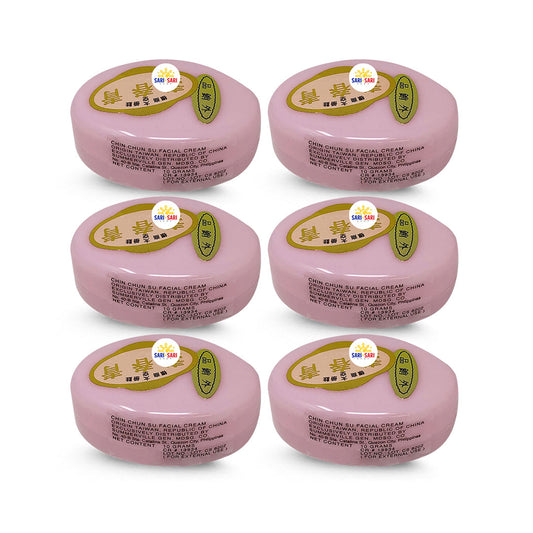 Chin Chun Su Facial Cream Beige 10g, Pack of 6