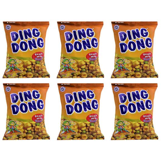 Ding Dong Snack Mix Nuts, 100g Pack of 6