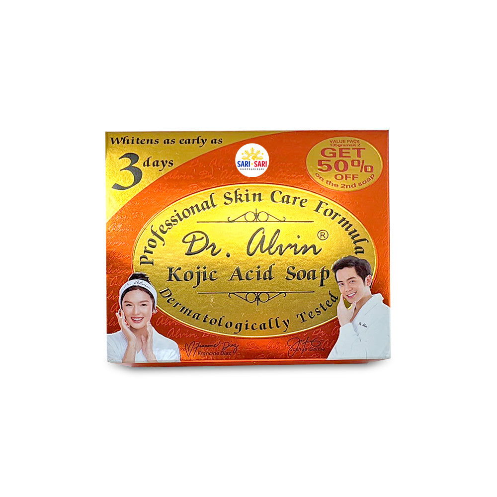 Dr. Alvin Kojic Acid Soap 135gx2 - Pack of 1