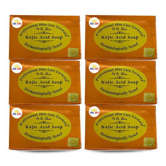 Dr. Alvin Kojic Acid Soap 135g, Pack of 6