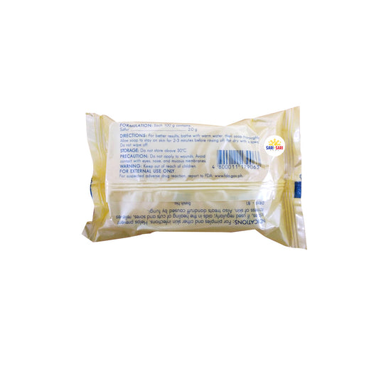 Buy 1 Get 1 Dr Wong Sulfur Scabicide Pediculicide Soap (Yellow) 135g