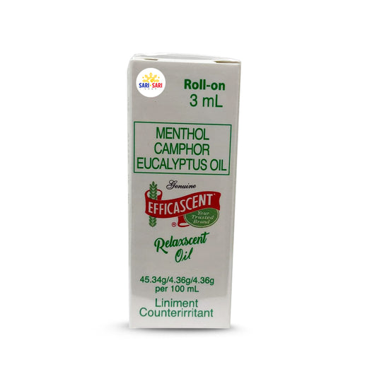 Efficascent Roll On Menthol Camphor Eucalyptus Oil, Pack of 6