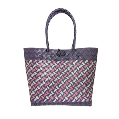 Misenka Luxe Woven Tote Bag Handcrafted Eco-Friendly Bayong Bag for Daily Use - Shop Sari Sari