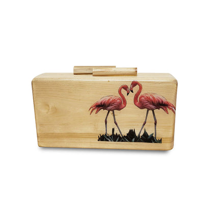 Misenka Wooden Clutch - SALE 50% OFF