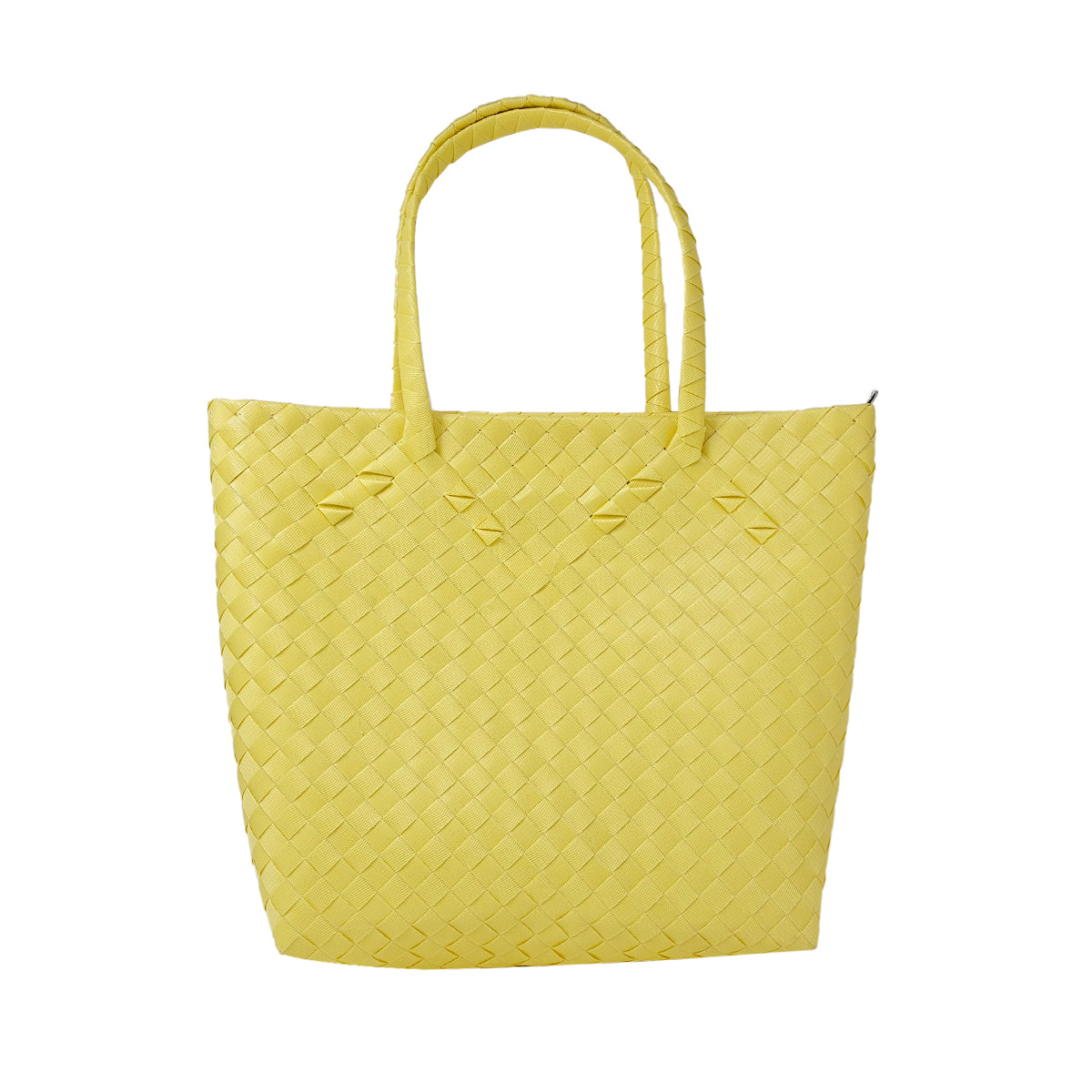 Misenka Handicrafts Philippine Bayong Sunshine Yellow Go with Zipper Bag - SALE 50% OFF