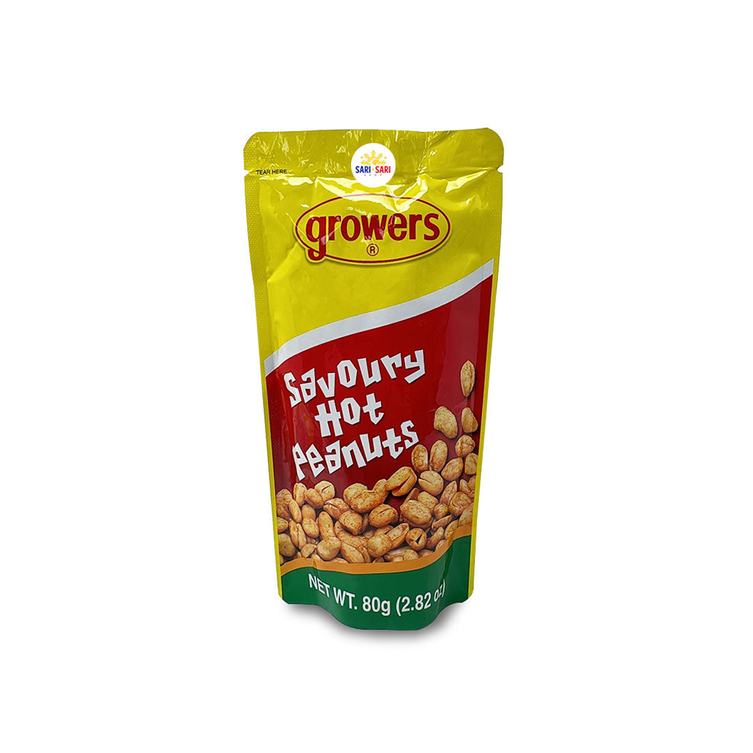 Growers Savoury Hot Peanut 80g