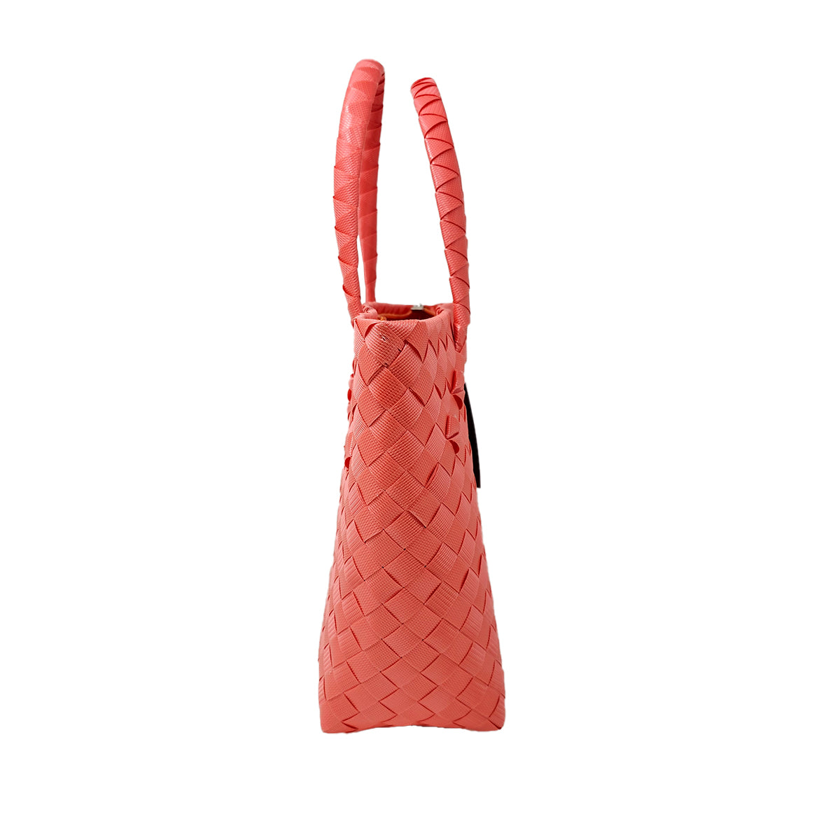 Misenka Handicrafts Philippine Bayong Coral Red Handy with Zipper Bag - SALE 50% OFF