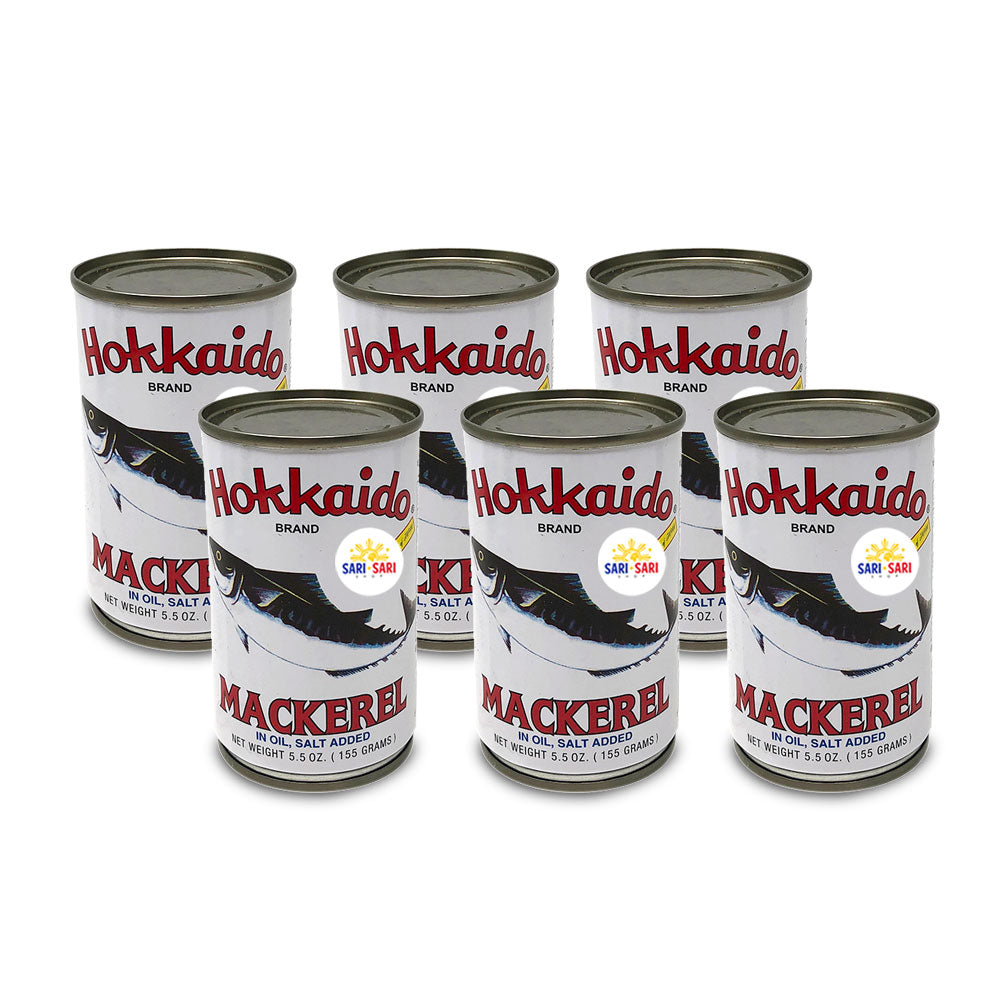 Hokkaido Mackerel in Oil 156g, Pack of 6