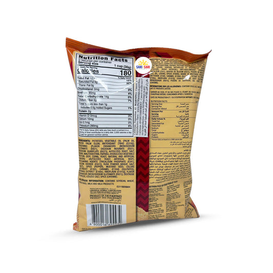 Jack 'n Jill V Cut Potato Chips Spicy BBQ 60g