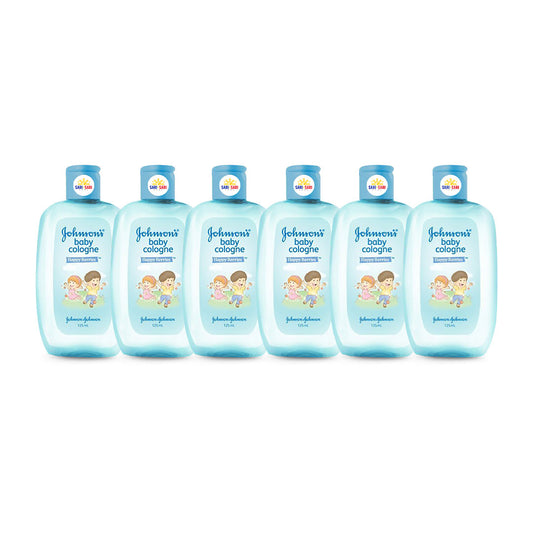 Johnson's Happy Berries Baby Cologne 125ml, Pack of 6